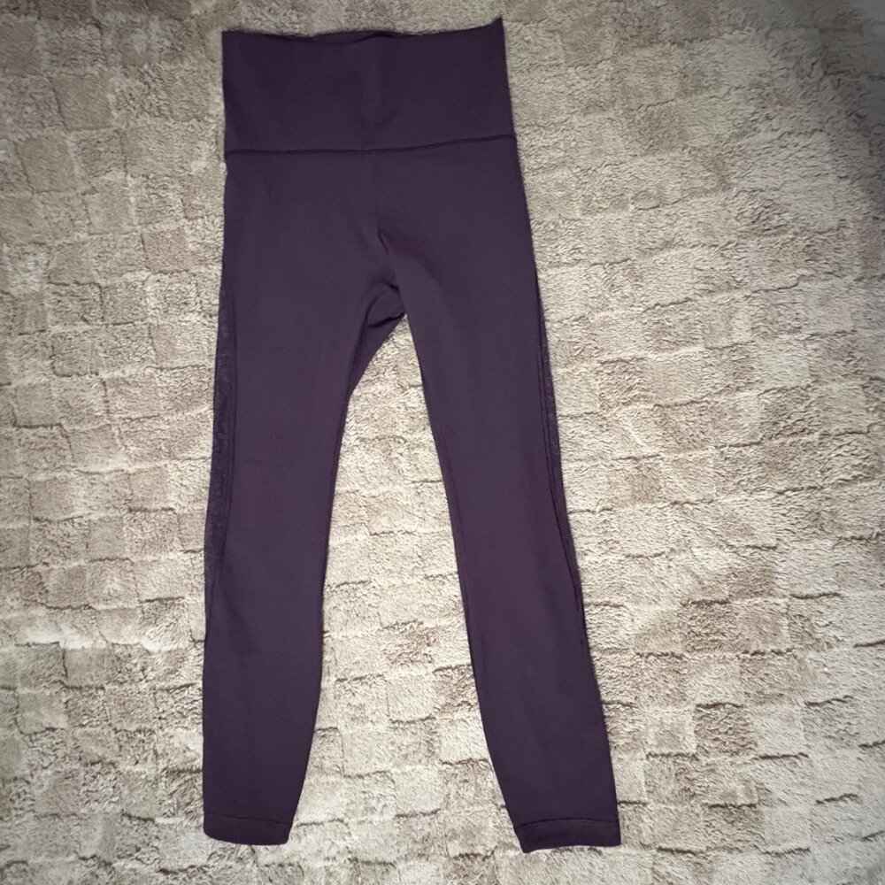 Lot of 2 Lululemon Meant To Move 7/8 Tight 25" Leggings & Invigorate Yoga Bra 4 - Picture 7 of 15